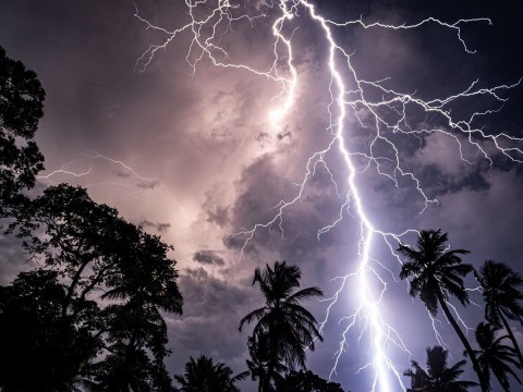Aguaceros con tormentas el&eacute;ctricas y r&aacute;fagas de viento en varias provincias del pa&iacute;s