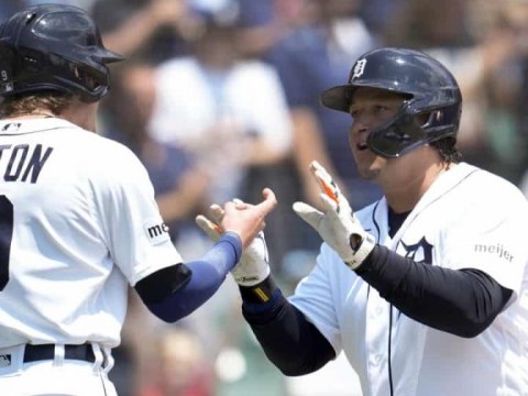 Miguel Cabrera pega primer jonr&oacute;n de la campa&ntilde;a, pero Detroit es barrido