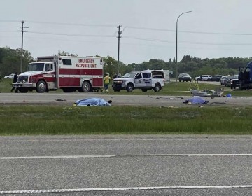 Al menos 15 muertos en un accidente entre un cami&oacute;n y un autob&uacute;s en Canad&aacute;