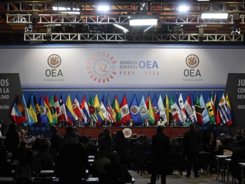 Asamblea General de OEA rechaza debatir revocaci&oacute;n de representante de Guaid&oacute;