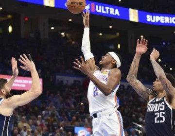 Thunder aprovecha la ausencia de Luka Doncic para vencer 126-119 a Mavs