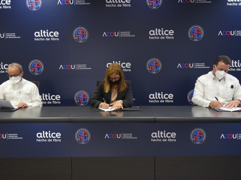 Altice proveer&aacute; internet a precios de ofertas a estudiantes y docentes a nivel universitario