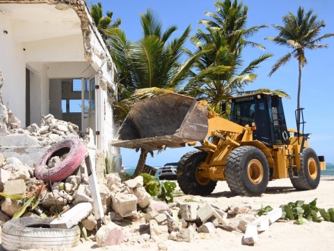 Medio Ambiente rescata &aacute;rea ocupada ilegalmente en playa Cabeza de Toro Punta Cana