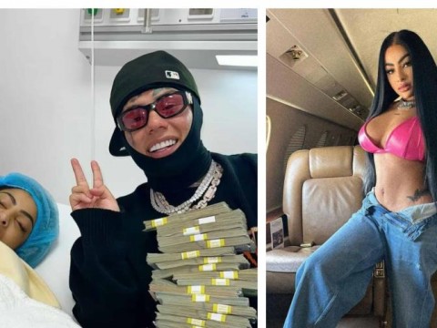 Yailin vuelve al quir&oacute;fano el d&iacute;a de su cumplea&ntilde;os y su colaborador Tekashi69 la visita
