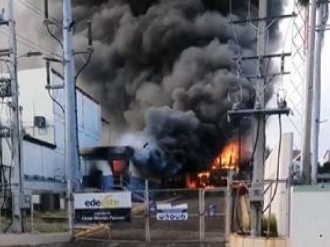 Edeeste restablece en 80 % los circuitos afectados por incendio en Gascue
