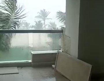 Ya se sienten los vientos del hurac&aacute;n Fiona en Punta Cana