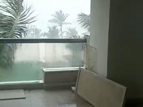 Ya se sienten los vientos del hurac&aacute;n Fiona en Punta Cana