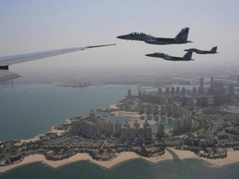 Catar afirma que sus defensas a&eacute;reas han interceptado misiles contra la base de Al Udeid