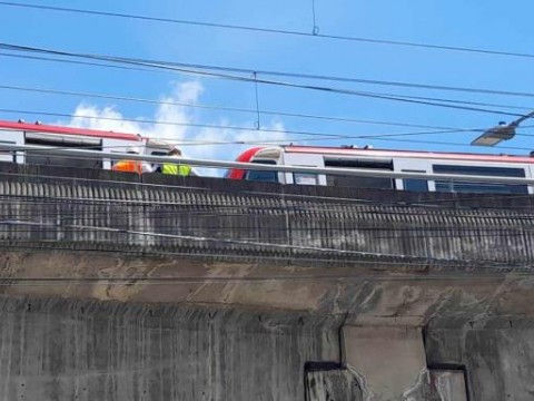 Son nueve los usuarios del Metro heridos en el choque de trenes
