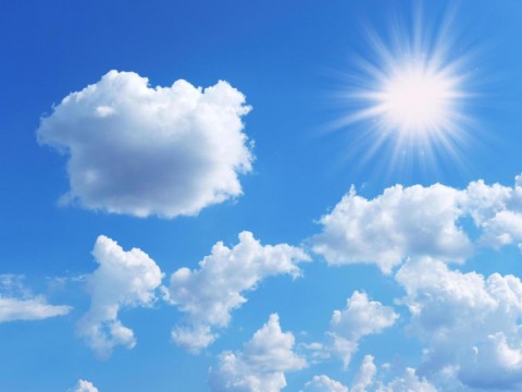 Pronostican clima soleado y escasas lluvias para este jueves