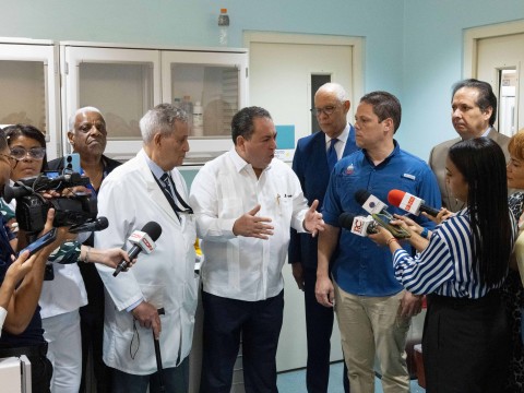Autoridades dicen que la Ciudad Sanitaria Luis E. Aybar estar&aacute; operando al 100 % a mediados de 2025