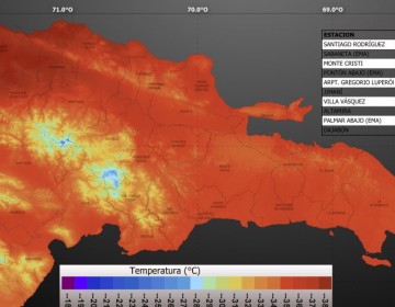 Seguir&aacute; el calor con temperaturas de hasta 40 &deg;C en Rep&uacute;blica Dominicana