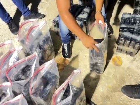 Autoridades ocupan 282 paquetes de droga en las costas de La Altagracia