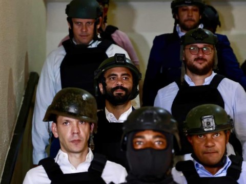Implicados en caso Camale&oacute;n son presentados ante la Justicia