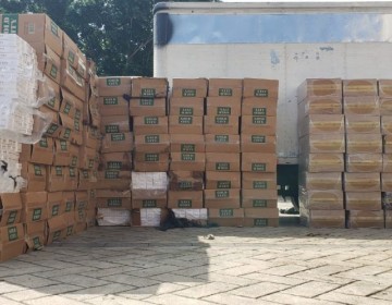Aduanas retiene 9.7 MM de cigarrillos ocultos en aires acondicionados