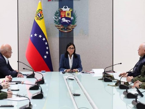 Maduro es el "&uacute;nico presidente de Venezuela", dice su vicepresidenta Delcy Rodr&iacute;guez