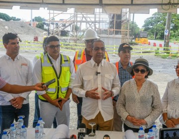 Deligne: trabajos de base y asfaltado en circunvalaci&oacute;n de Ban&iacute; est&aacute;n avanzados en un 90 %