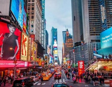 Delimitan las zonas de Times Square donde se prohibir&aacute;n las armas