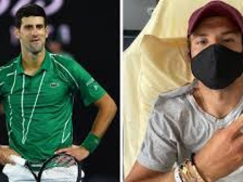 Djokovic se someti&oacute; a un test por la COVID-19 y espera resultados