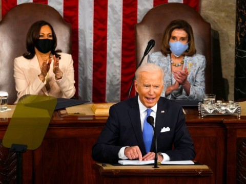Presidente Biden celebra exitos de sus primeros 100 dias ante el Congreso de EE.UU