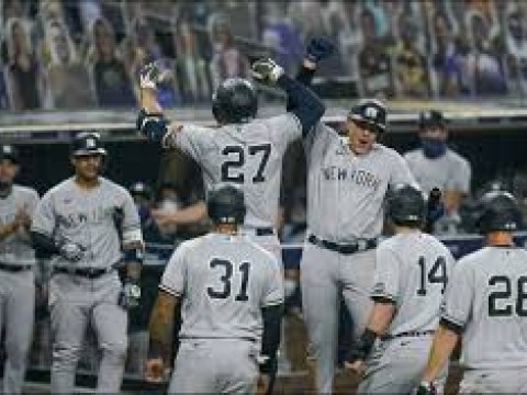 Yankees dan primero a base de jonrones, incluyendo grand slam de Giancarlo Stanton