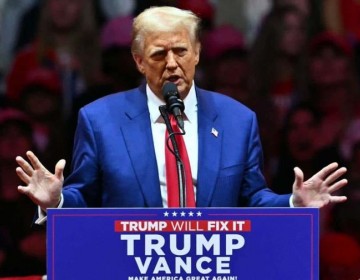Trump, ante 20,000 personas en el Madison Square Garden: "&iexcl;Kamala est&aacute;s despedida, vete ya!"