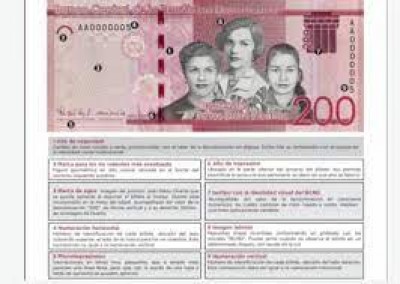 Banco Central emite nuevo billete de RD$200 con cambio en hilo de seguridad