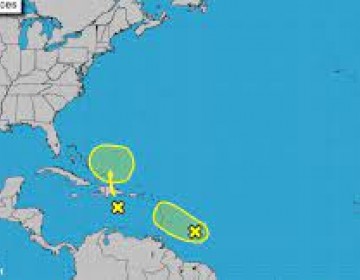 Onda tropical y vaguada provocar&aacute;n aguaceros durante las pr&oacute;ximas 72 horas