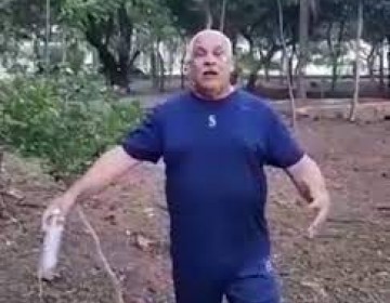 Jaime David denuncia la poda de &aacute;rboles en parque Mirador Sur