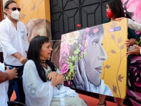 Alcaldia de Santiago desvela murales en honor a Luchy Vicioso, Sonia Silvestre y Patricia Pereyra