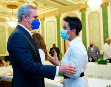Zoila Luna le responde a los que critican su encuentro con Abinader