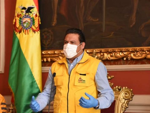 El alcalde de La Paz se a&iacute;sla por prevenci&oacute;n ante el coronavirus