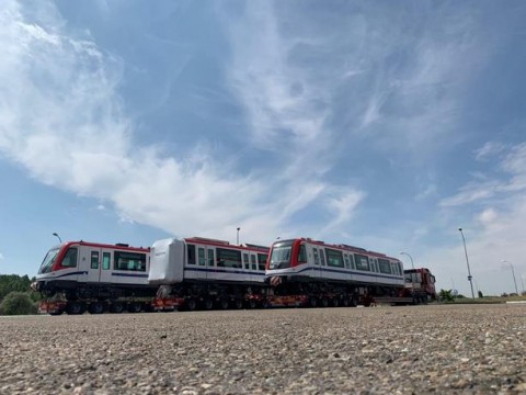 Embarcan desde Espa&ntilde;a seis nuevos vagones del Metro de Santo Domingo