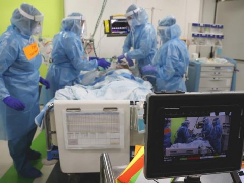 En el Gran Santo Domingo est&aacute; ocupado el 100% de las camas de coronavirus
