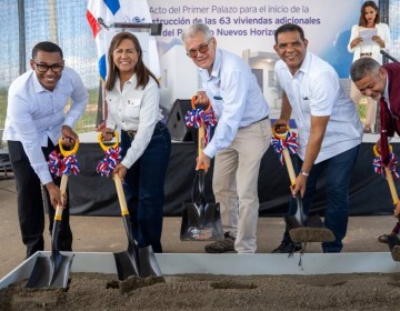 Ministerio de Energ&iacute;a y Minas da primer palazo para construcci&oacute;n de otras 63 viviendas en proyecto Nuevos Horizontes, Cotu&iacute;