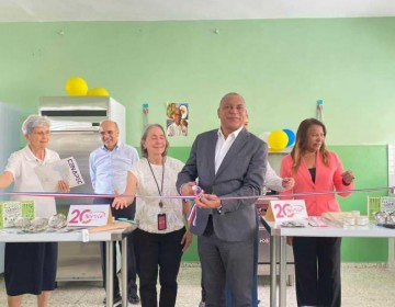 Inauguran cocina industrial en c&aacute;rcel de Najayo para una escuela de arte culinario