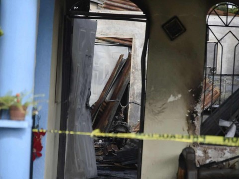 As&iacute; qued&oacute; la vivienda donde muri&oacute; una familia de cinco miembros en Santiago