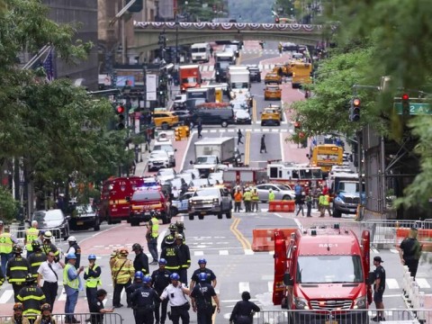 Edificio evacuado en Manhattan era remodelado para convertir oficinas en viviendas