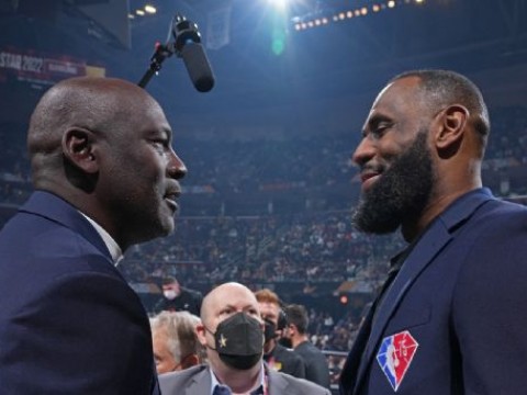 LeBron se reencuentra con Jordan en el All-Star: &ldquo;Siempre quise ser como &eacute;l&rdquo;