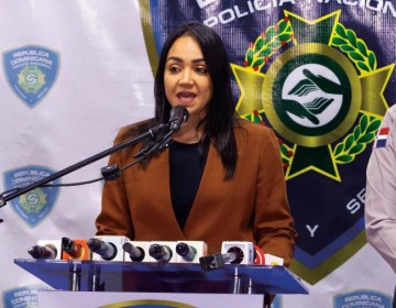 Faride asegura que la Polic&iacute;a fortalece capacidad de respuesta a la violencia