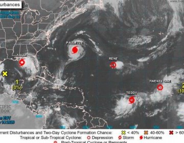Teddy la nueva tormenta tropical que se mueve en el atl&aacute;ntico 