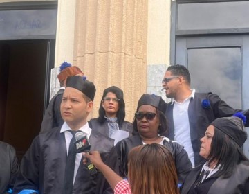 Fiscales realizan paro de labores en Palacio de Justicia de Ciudad Nueva por reivindicaciones