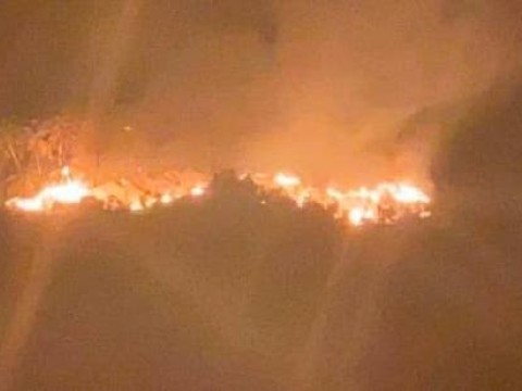 Incendio consumen complejo tur&iacute;stico "Casa Bonita" en Barahona