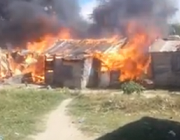 Incendio reduce a cenizas seis viviendas en Mao