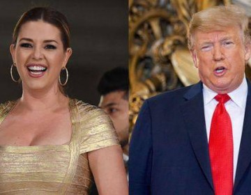 Alicia Machado anuncia su respaldo a la candidatura de Trump