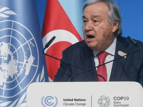 Guterres pide a los pa&iacute;ses a "actuar ahora" para evitar cat&aacute;strofes del cambio clim&aacute;tico