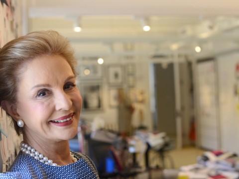 Carolina Herrera: "Me satisface m&aacute;s ayudar a los dem&aacute;s que ser dise&ntilde;adora"