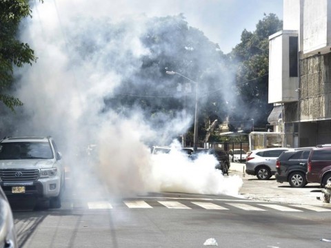 PRD califica de "atentado a la democracia" la agresi&oacute;n policial a protesta del PLD