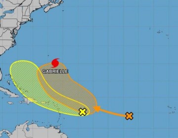 Gabrielle gana fuerza en el Atl&aacute;ntico; dos ondas tropicales en vigilancia por posible cercan&iacute;a a RD