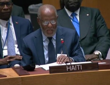El canciller haitiano pide ante la ONU una intervenci&oacute;n en su pa&iacute;s